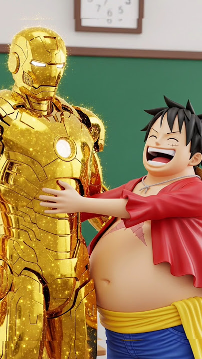 Luffy ikut lomba makan cabe #shorts #luffy #spiderman