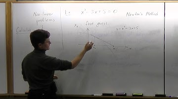 Lecture 2012.01.17 Part 02/12 Example of Using Calculus: Newton