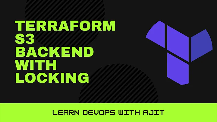 Terraform backend using S3 and Dynamodb with state locking | DevOps |  Infrastructure as code