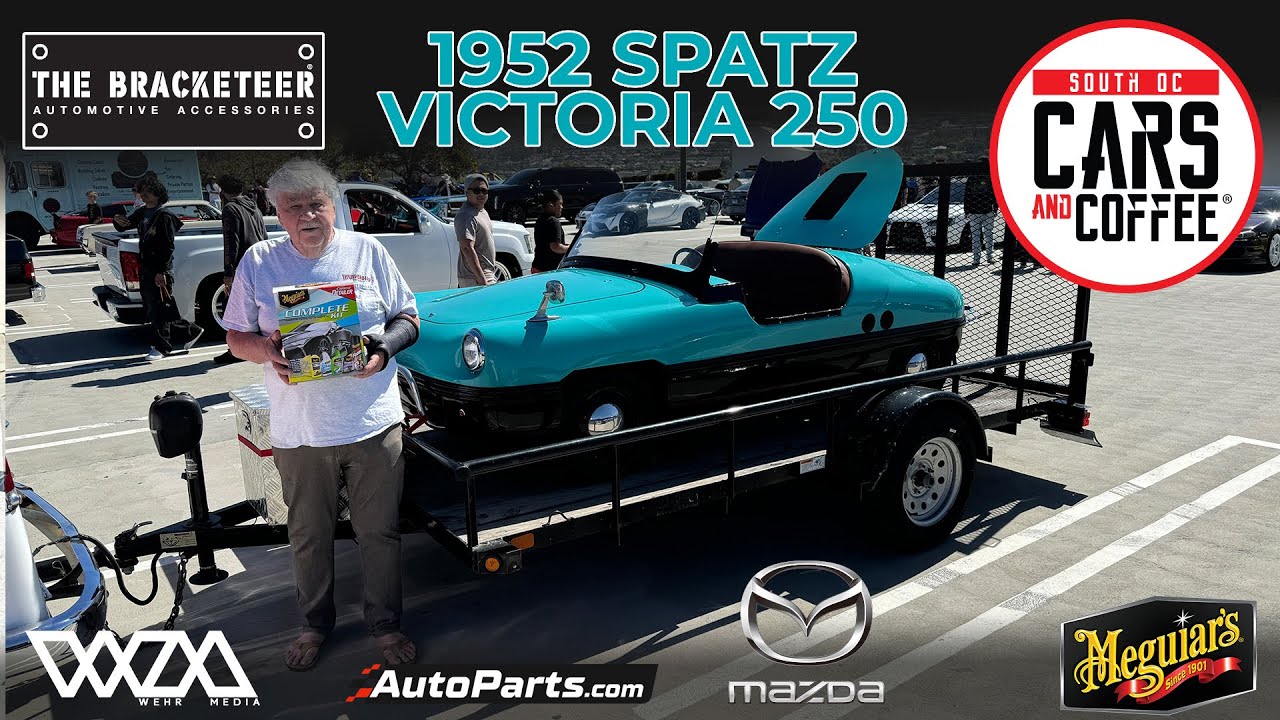 1952 Spatz Victoria 250 - South OC Cars and Coffee. - YouTube