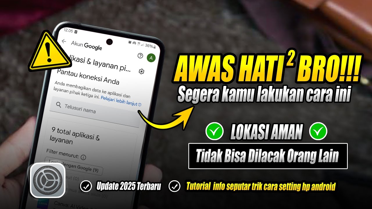 TRIK TUTORIAL TERBARU CARA AGAR LOKASI KITA TIDAK BISA DI LACAK ORANG LAIN