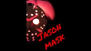 Jason&#39;s scary mask/// СТРАШНАЯ МАСКА ДЖЕЙСОНА ВУРХИЗА ИЗ КИНОВСЛЕННОЙ «ПЯТНИЦА 13»