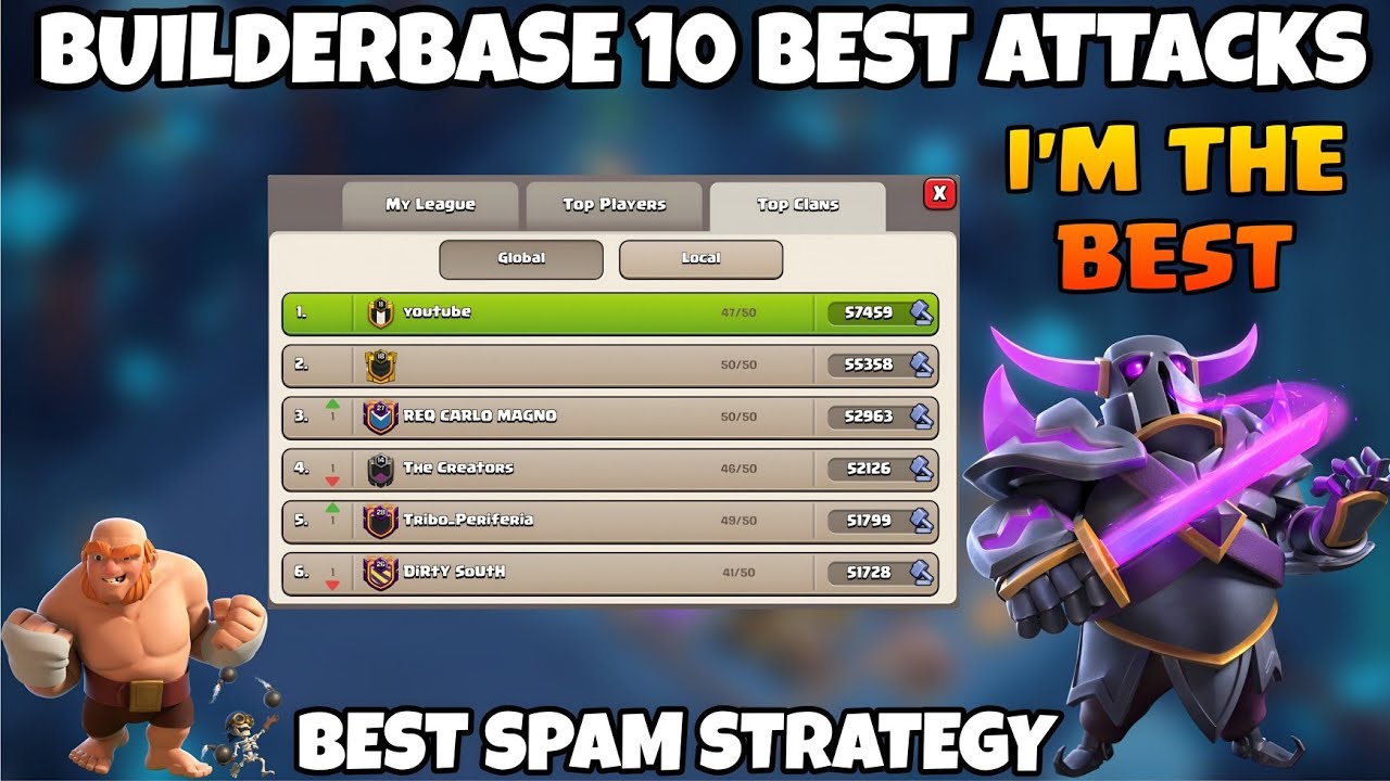 This Strategy Pushed Me To 6200+ Trophies! Builder Base Guide