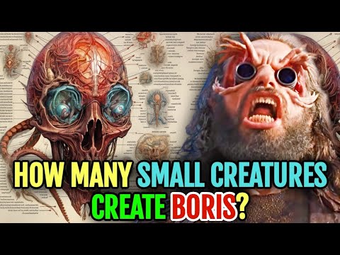 Boris Anatomy - How Many Different Creatures Created Boris's Body?