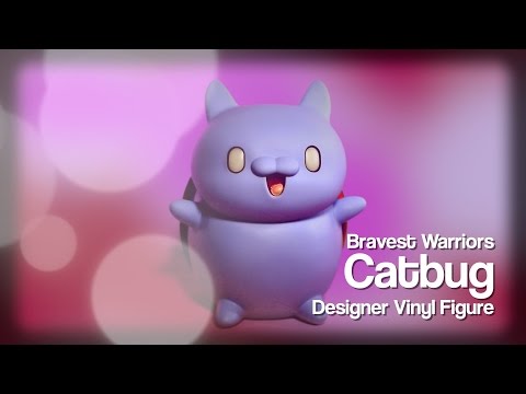 Bravest Warriors Catbug Designer Vinyl Figure from ThinkGeek - YouTube