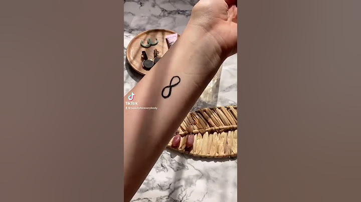 Making a fake tattoo last longer 😎