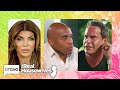 Teresa Giudice Isn't Happy with Tiki Barber for Questioning Louie | RHONJ After Show S12 E7 | Bravo