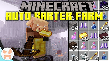 Automatic Piglin Bartering Farm Tutorial! | Easy, Compact, 1.16.2+