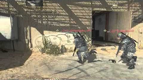 GrimDeathAngel - MW3 C4 Double Kill in team defender.