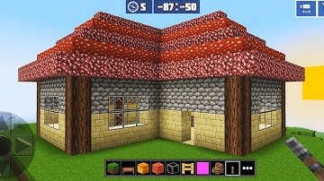 Planet Craft: Block Survival Craft Game Online Gameplay #40 (iOS & Android) | Large Hut 🏠