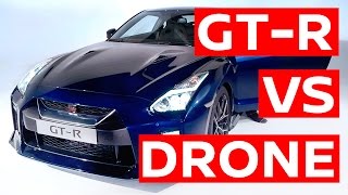 Awesome 2017 Nissan GT-R vs 'GT-R Drone'... but which is faster?