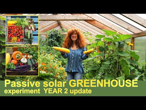 Passive solar GREENHOUSE update | YEAR 2