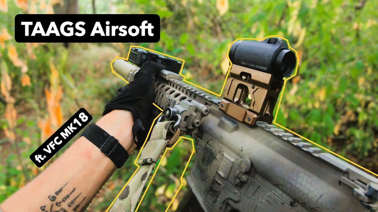 TAAGS Airsoft | ft. VFC MK18 // TM Hi Capa