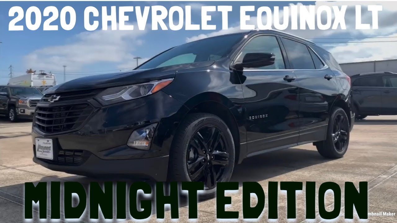 2020 Chevrolet Equinox Midnight Edition: 2.0L Turbo - YouTube