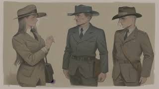 The Forgotten Cipher: An Anime Noir Mystery. #animenoir #mystery #animatedstory #noirstory