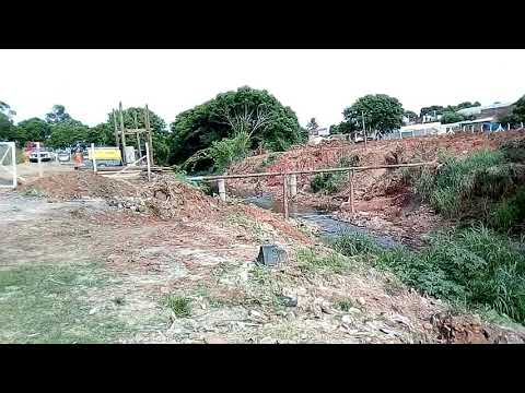 Construção de ponte em Birigui