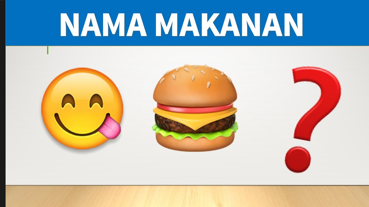 55 Teka Teki Emoji Nama Kuih Dan Jawapan