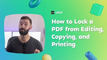 How to Lock a PDF from Editing, Copying, and Printing?