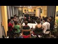 2019 ensayando Moten Swing SANT ANDREU JAZZ BAND ( Joan Chamorro DIREC)