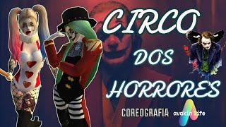 CIRCO DOS HORRORES 🤡💫 Coreografia| Avakin Life//Prih AvaGame 🌼