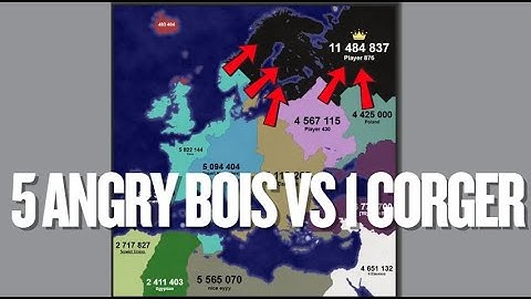 This Is How You Win A 5v1 |  Territorial IO