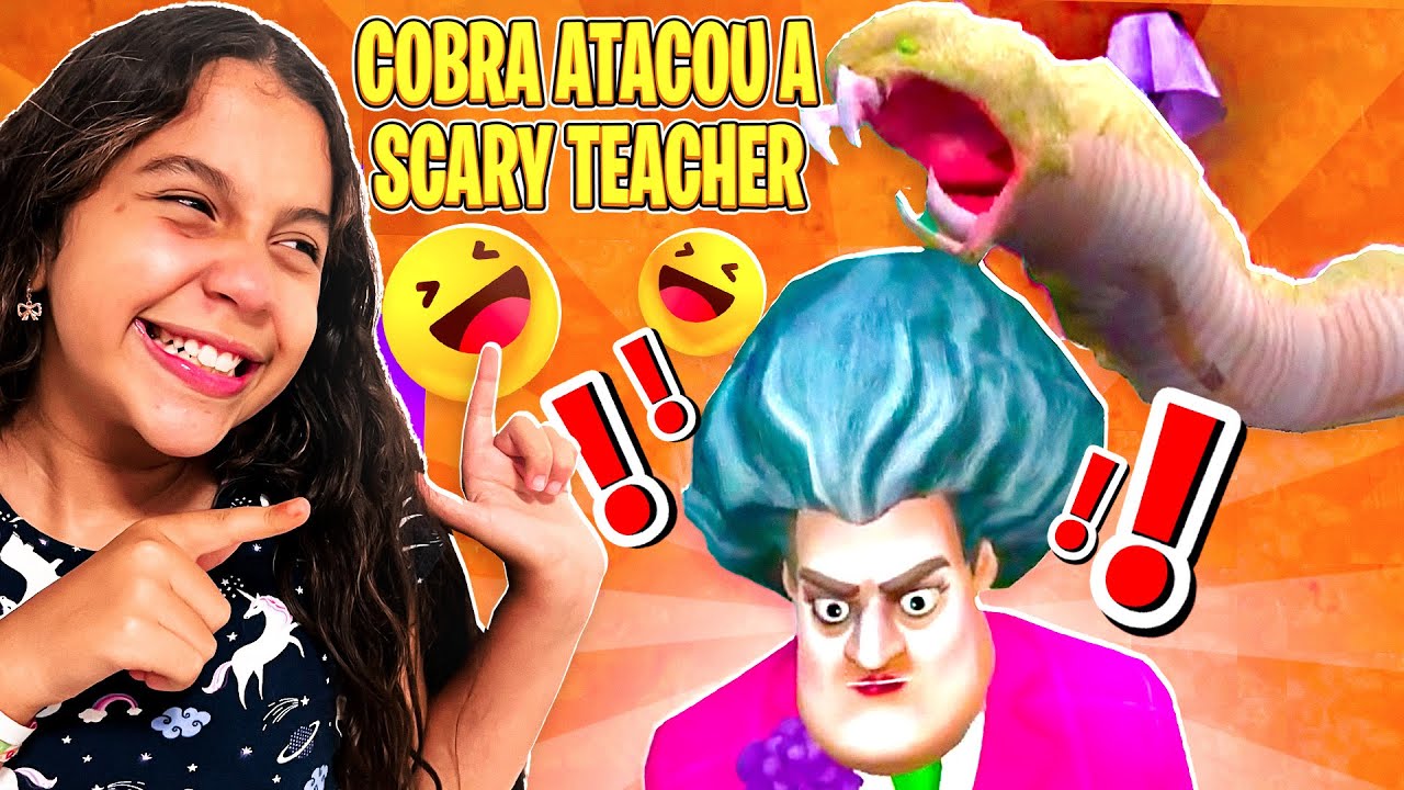 OLHA O QUE ACONTECEU COM A PROFESSORA !!! - Scary Teacher 