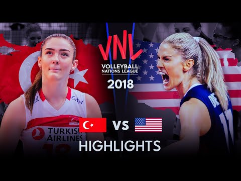 Видео: HISTORICAL MATCH | TURKIYE vs USA | FINAL Women's VNL 2018