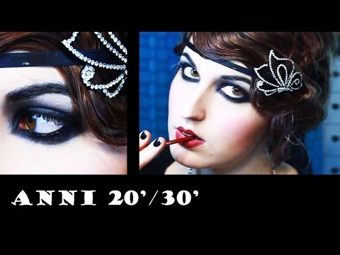 TRUCCO D'EPOCA ANNI 20'/30' - MAKEUP TUTORIAL - kikimakeup90