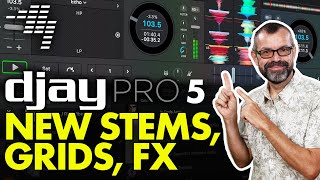 djay Pro 5 Review - World's BEST Beatgrids + New Stems \u0026 FX