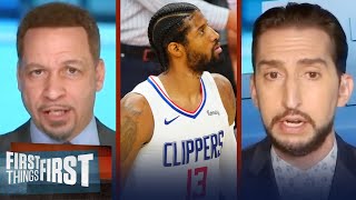 Nick \& Broussard on if Clippers can once again come back from 0-2 deficit | NBA | FIRST THINGS FIRST