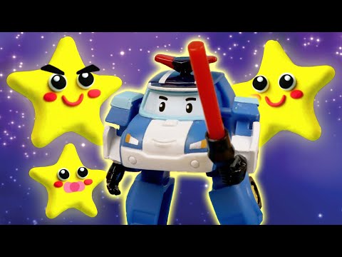 Twinkle Twinkle Little <strong>Star</strong>🌟 | Baby Song | <strong>Fall</strong> Asleep | Nursery rhymes | Robocar POLI TV
