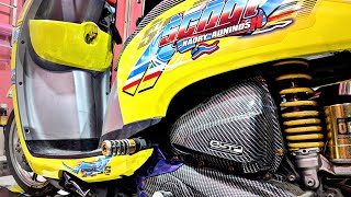 Modifikasi Honda Scoopy Simple Babylook