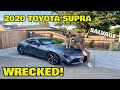 Rebuilding a Wrecked 2020 Toyota SUPRA from Copart for CHEAP!!