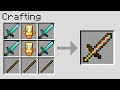 Minecraft UHC but I secretly craft a HACKER Sword....