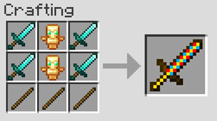 Minecraft UHC but I secretly craft a HACKER Sword....