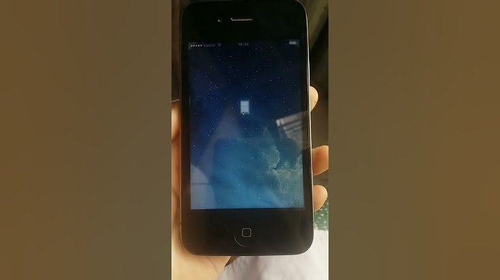 Iphone 4 không lỗi khôi phục cài đặt gốc