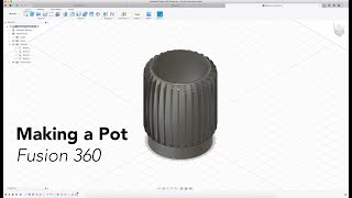 Fusion 360: Planter