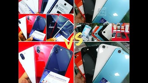 SHARP AQUOS R1 VS SHARP AQUOS R2