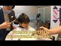 EL PRIMER CORTE DE PELO DE MINHO EN COREA | Primera vez en una peluquería | 국제커플
