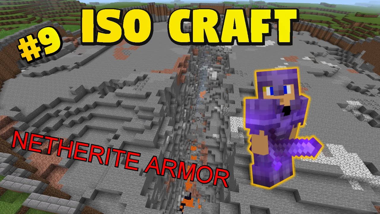 ISO Craft SMP [#9] MEGA progress and netherite armor - YouTube