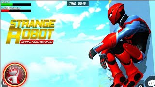 spiderman gameplay - Superhero fighting game - Robot Spider hero screenshot 2