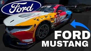 Ford Mustang GT3 Pure V8 Sound | Featuring the Champion Spirit Livery