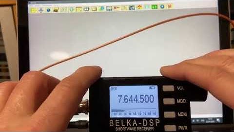 Belka DSP goes RTTY - Reception of DWD