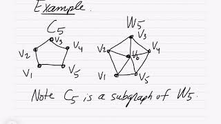 Terminology and Special Graphs, part 5