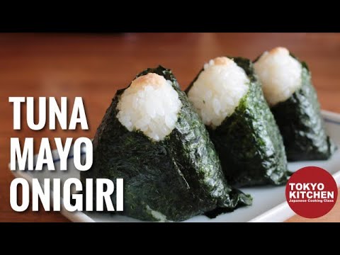 Tuna Mayo Onigiri, Japanese Rice Balls