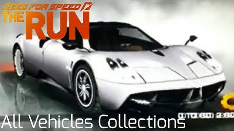 Need For Speed The Run - All Cars [Wii]