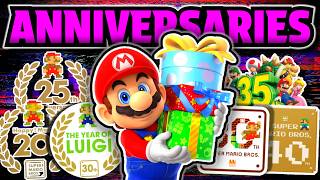 The Evolution of Mario's Anniversaries