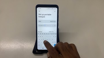 POCO C65 me Hotspot me lock kaise set Kare
