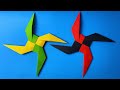 🥷 Come Fare una Stella Ninja di Carta | Arte dell&#39;Origami