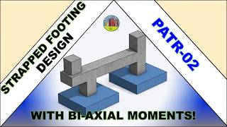 🚀 Strapped Footing with Bi-Axial Moments: Excel Logic Breakdown | Part -02